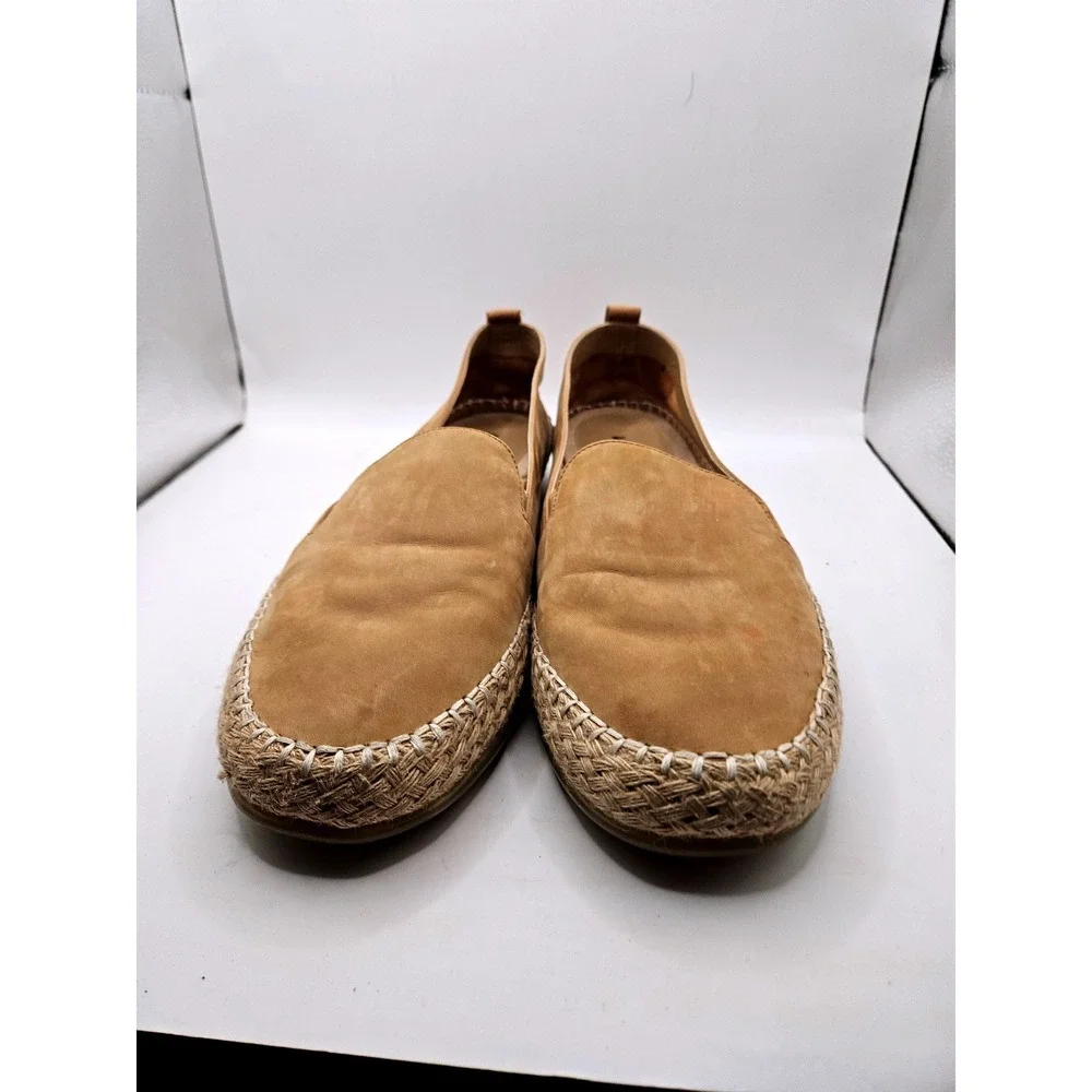 Vaneli‎ Sport 11 N Tan Suede Espadrille Flats Coastal Boho Chic Women #385